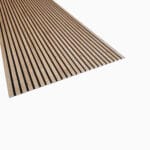 Panou riflat acustic stejar, 280x100x1.3 cm - imagine 4