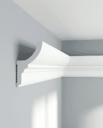 Cornişă polimer dur led 8cm c7