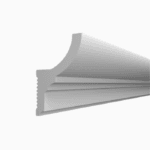 Cornişă polimer dur led 8cm c7