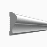 Profil decorativ polimer dur 240 x 4, P6