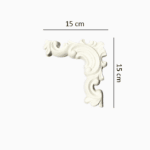 Ornament colt 100H pentru brau decorativ 2.5 cm