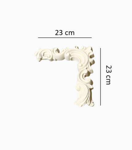 Ornament colt 110E pentru brau decorativ 4 cm