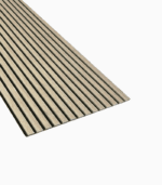 Panou riflat acustic stejar, 275x60x1.3 cm