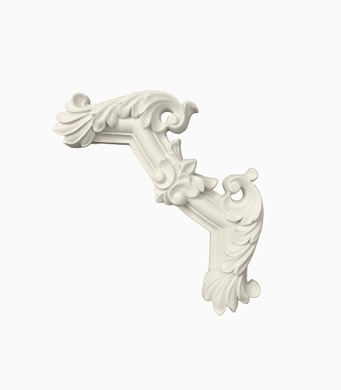 110e Ornament colt 110E pentru brau decorativ 4 cm - imagine 1