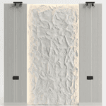 Panou decorativ PolyStone tip roca continua