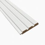 Panou riflat MDF alb