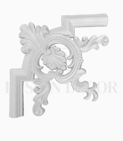 Ornament colt 871 pentru brau decorativ 4 cm