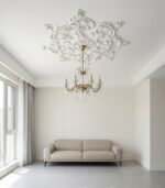 Ornament tavan rozeta din poliuretan 242 - Ø 80 cm