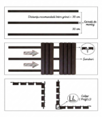 Riflaj Decorativ Exterior Wpc Co-extrudat Gen. 2 Gri 2900x219x26mm - imagine 2